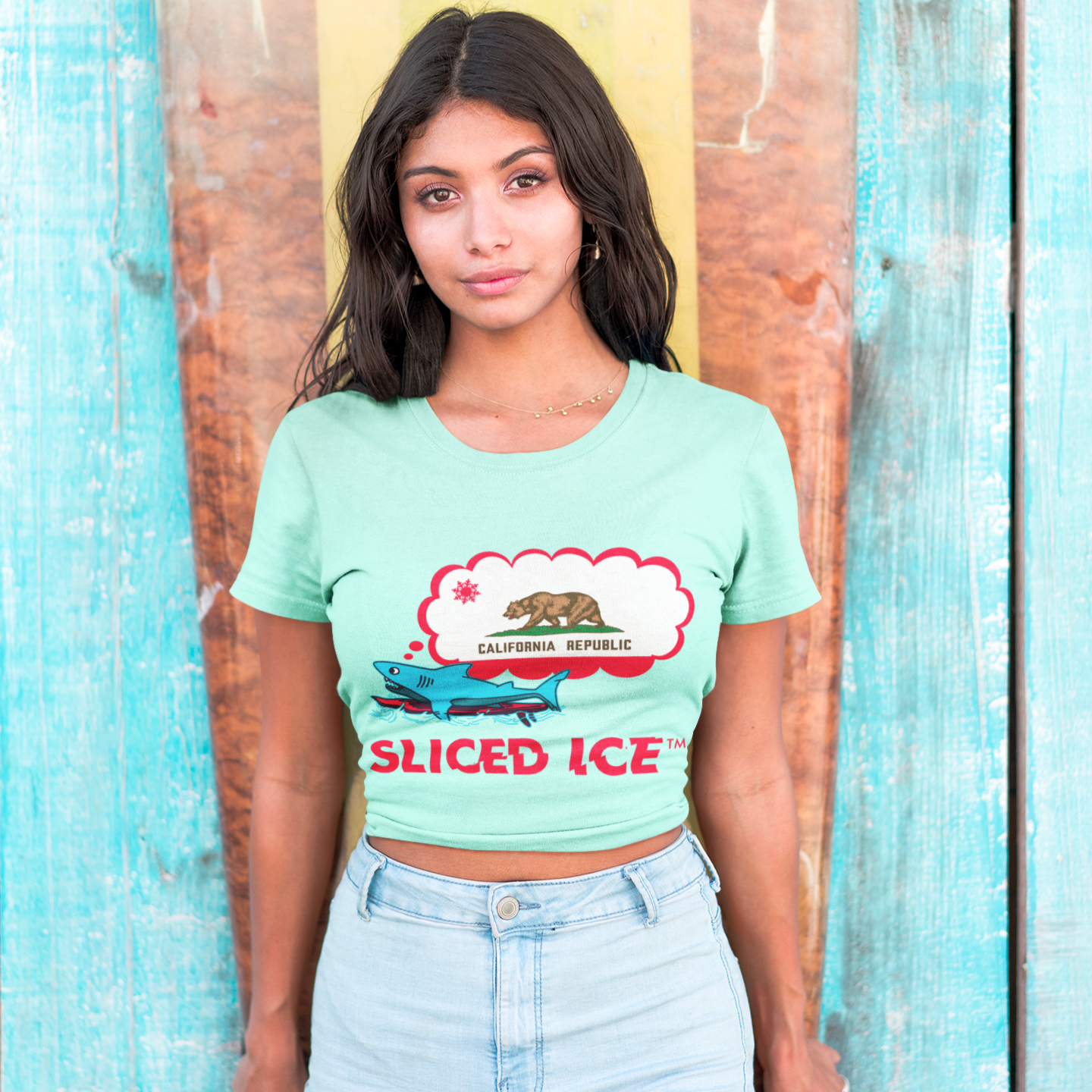 Cropped Beach Tees