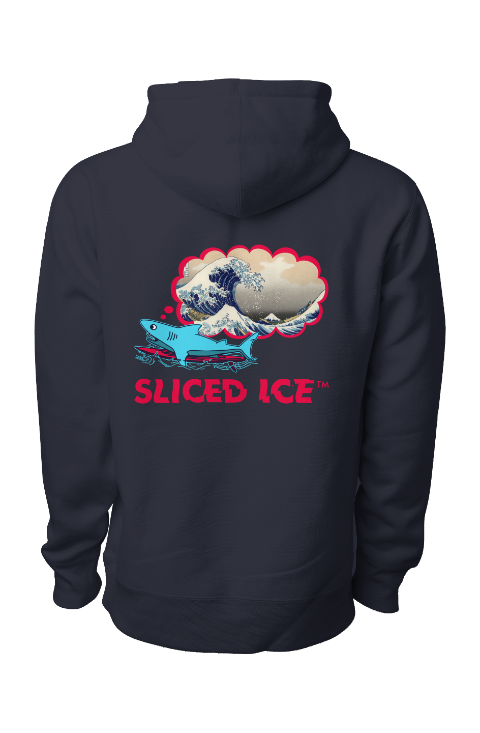 Adventure Hoodie = Big Wave = Deep Blue Sea