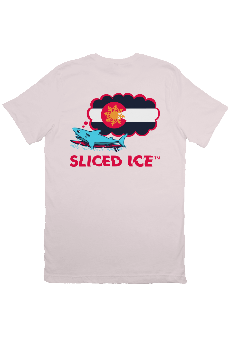 Odyssey T-Shirt = Colorado Style = Pink Shell