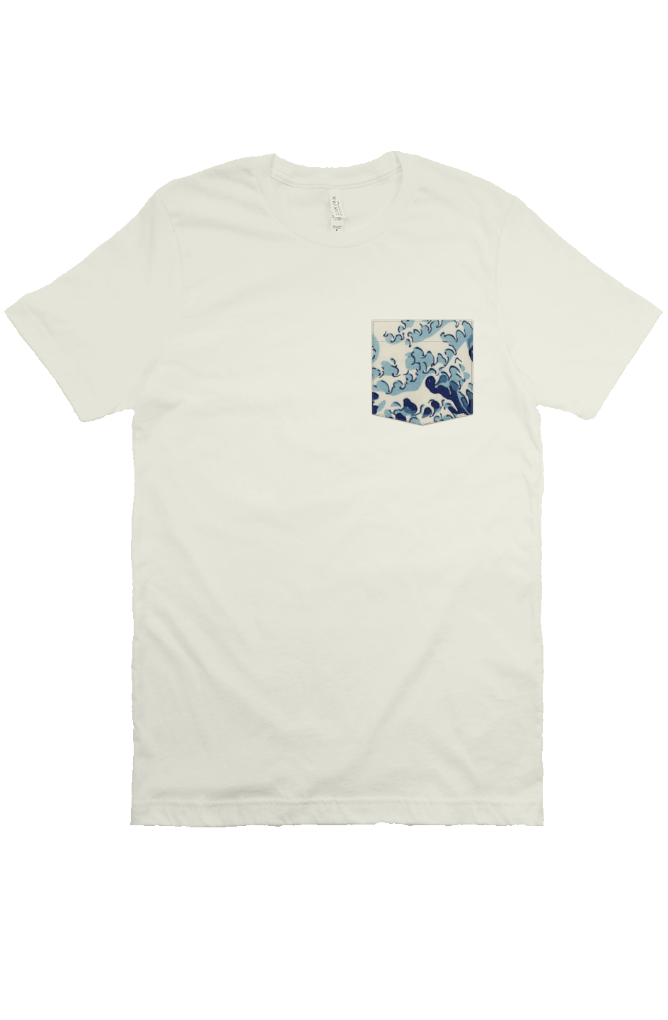 Odyssey T-Shirt = Big Wave = Mammoth Ivory