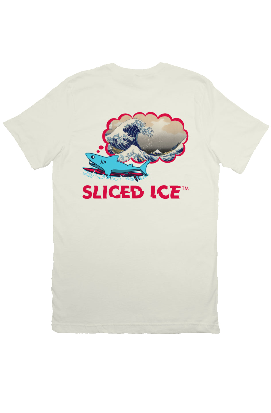 Odyssey T-Shirt = Big Wave = Mammoth Ivory