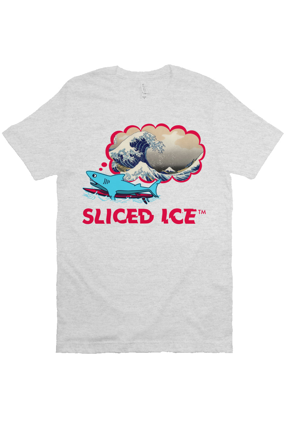 Vintage T-Shirt Big Wave Ash
